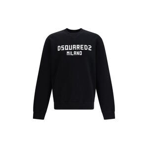 Dsquared² Black Cotton Men's Sweatshirt